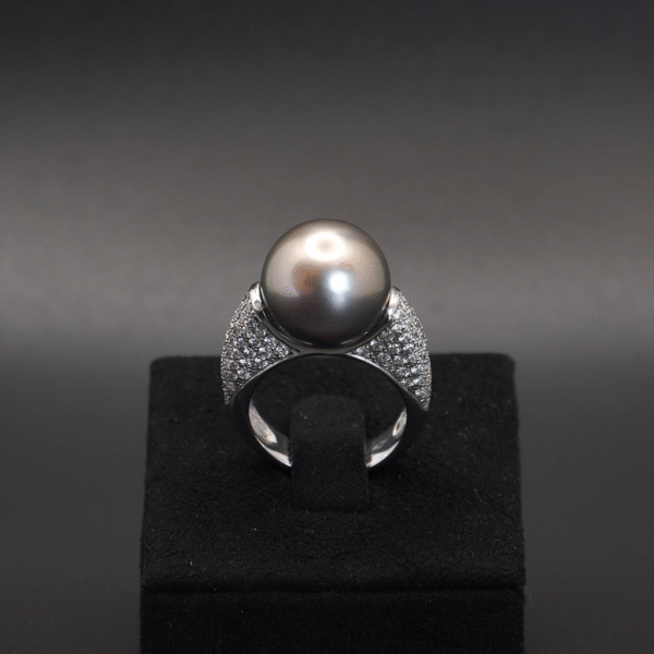 Bague Perle Tahiti joaillerie Cannes