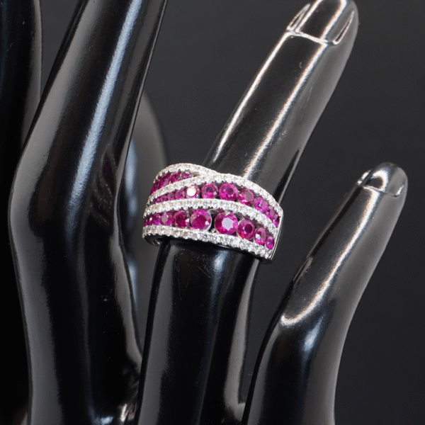 Bague Rubis et Diamants joaillerie Cannes