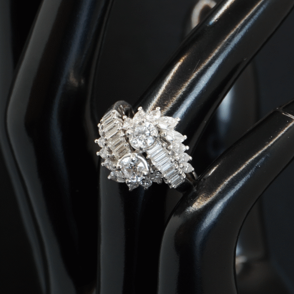 Bague Diamants Multiples joaillerie Cannes