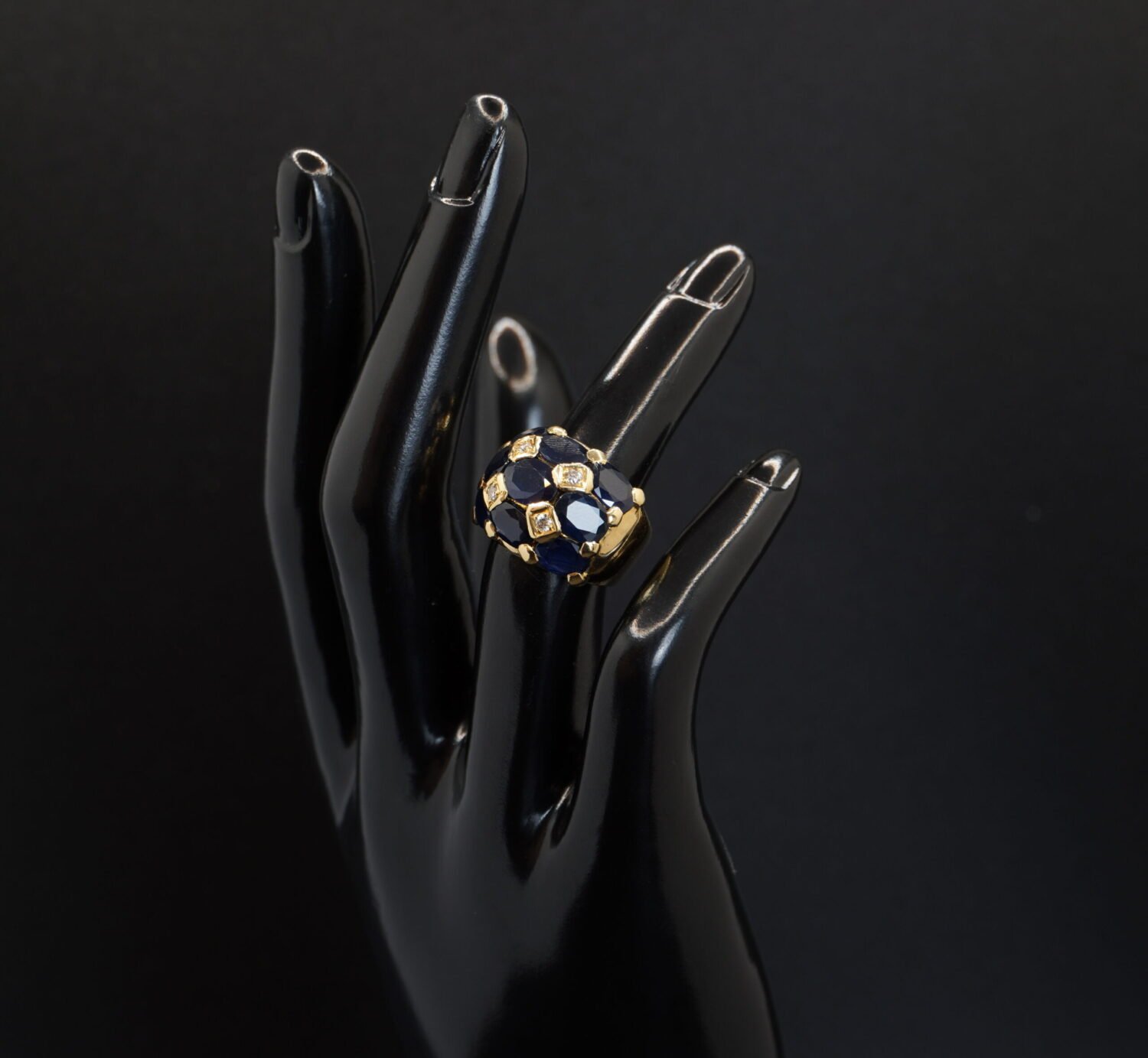 Bague Saphirs