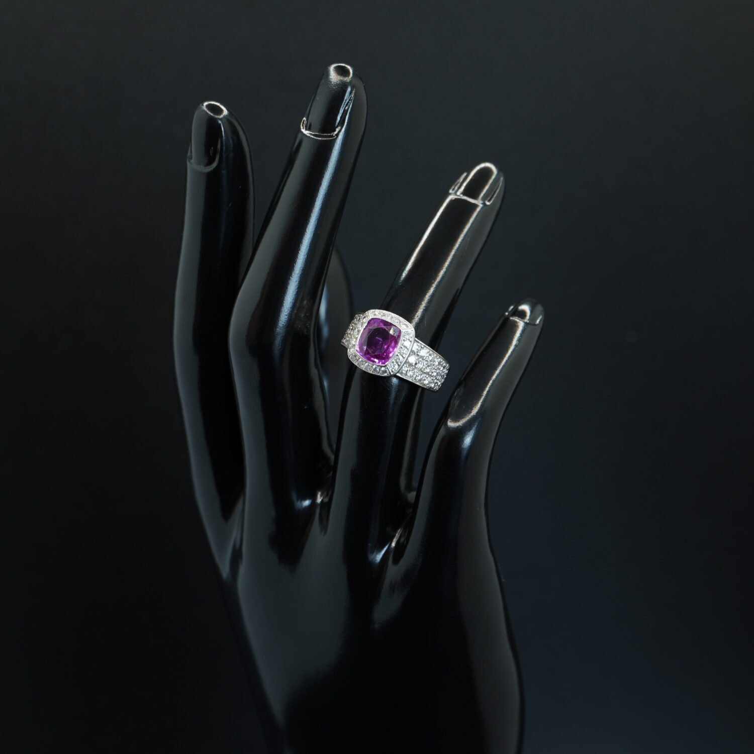 Bague Saphir Rose