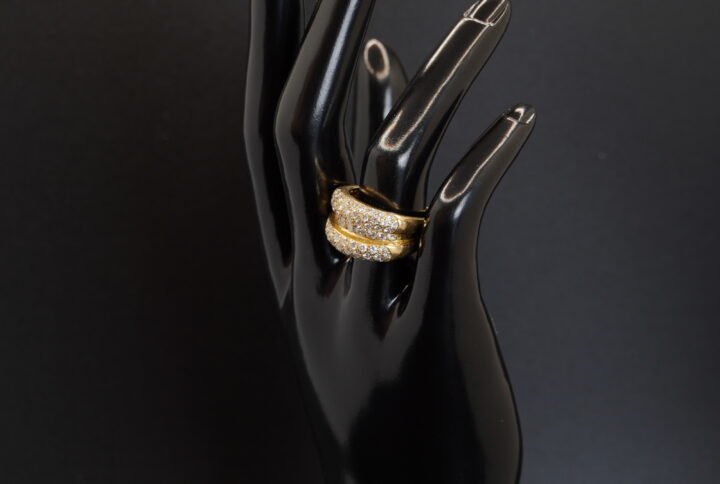 Bague Or Jaune joaillerie Cannes