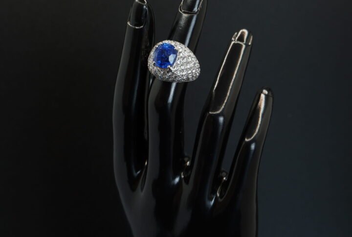 Bague Saphir joaillerie Cannes