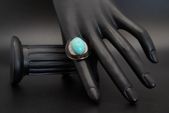 Bague Turquoise joaillerie Cannes