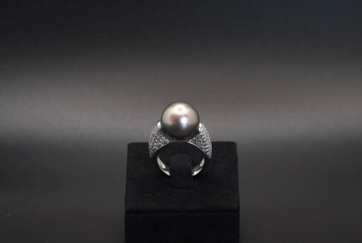 Bague Perle Tahiti joaillerie Cannes