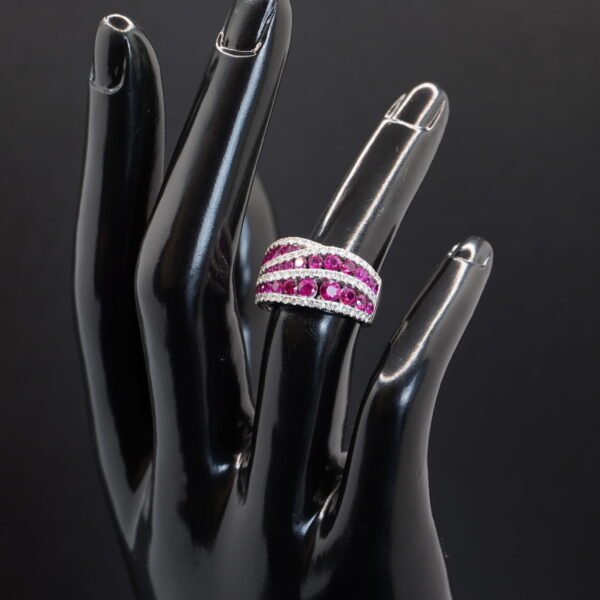 Bague Rubis et Diamants joaillerie Cannes