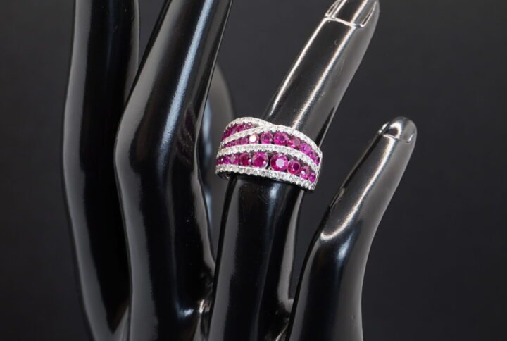 Bague Rubis et Diamants joaillerie Cannes