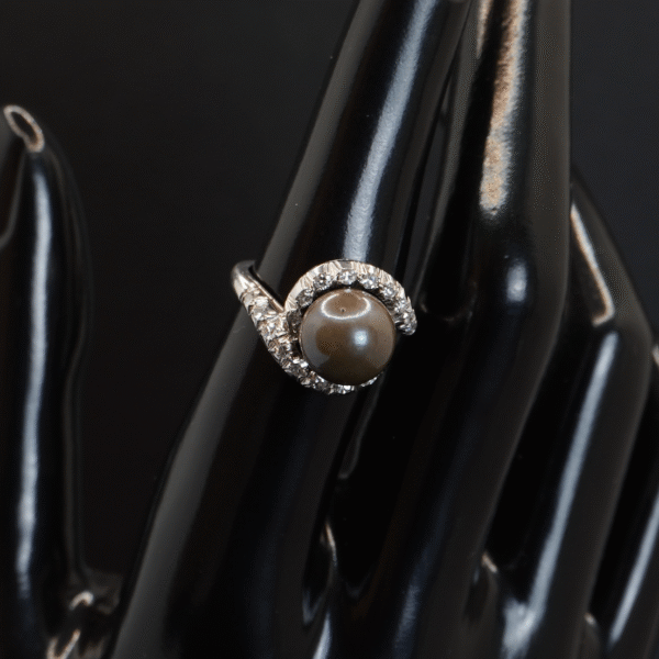 Bague Perle Tahiti joaillerie Cannes