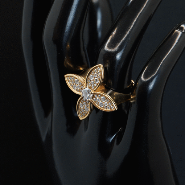 Bague Fleur joaillerie Cannes
