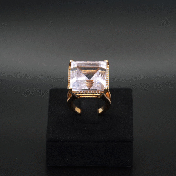 Bague Kunzite joaillerie Cannes
