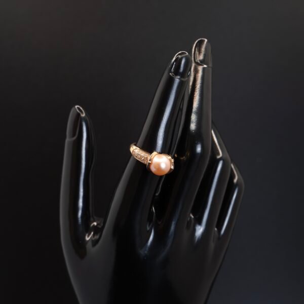 Bague Perle Rose joaillerie Cannes