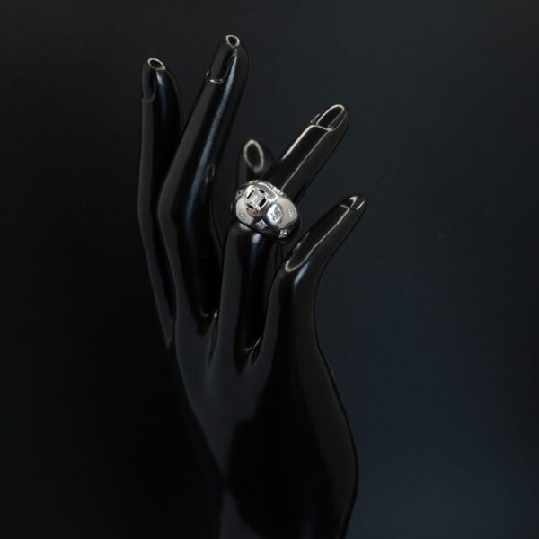 Bague Chevalière Diamants joaillerie Cannes