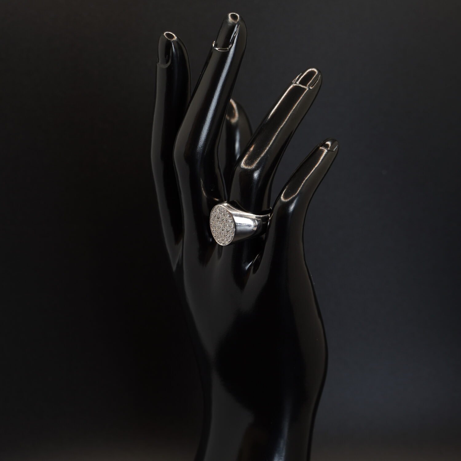 Chevalière Diamants