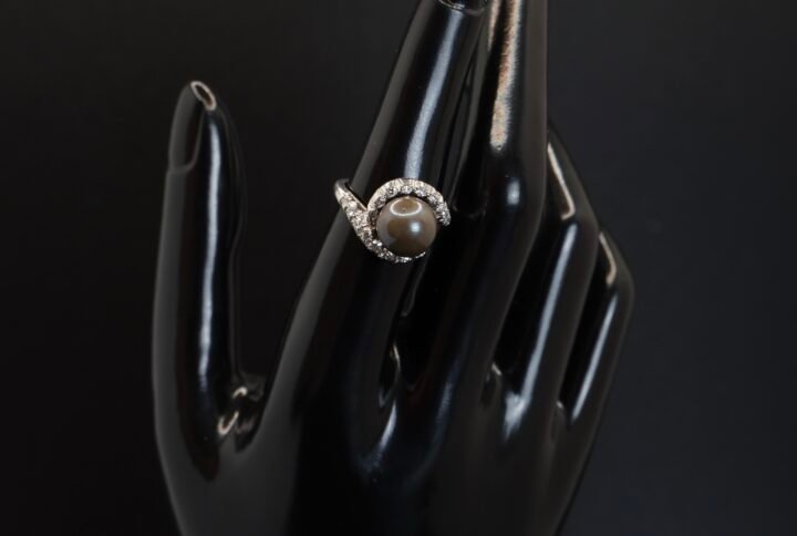 Bague Perle Tahiti joaillerie Cannes