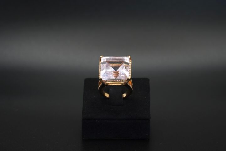 Bague Kunzite joaillerie Cannes