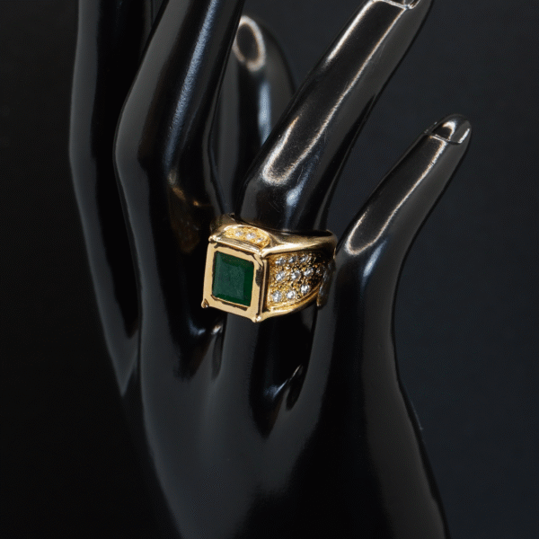Bague Émeraude joaillerie Cannes