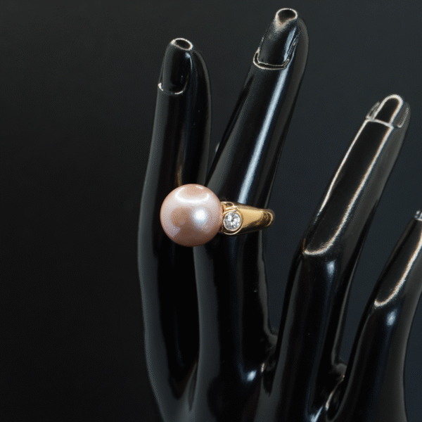 Bague Perle Rose (prix) joaillerie Cannes
