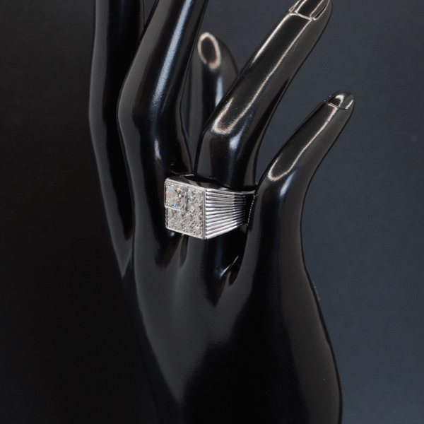 Chevalière Diamants joaillerie Cannes