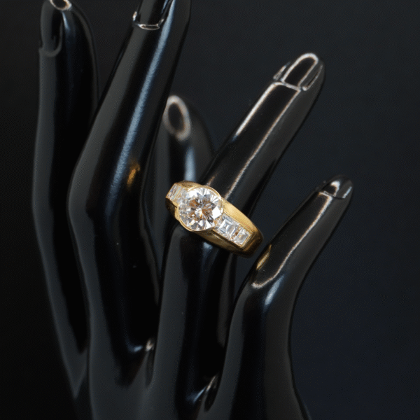 Bague Diamants joaillerie Cannes