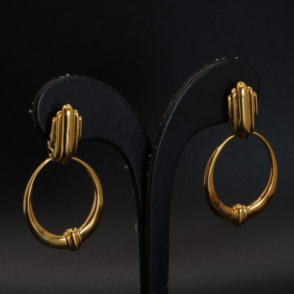 Boucles d’oreilles Or Jaune Vintage joaillerie Cannes
