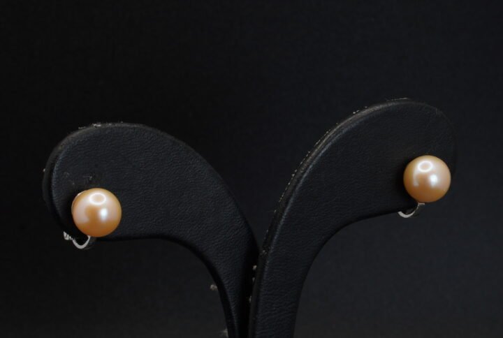 Boucles d’oreilles Perles Roses joaillerie Cannes