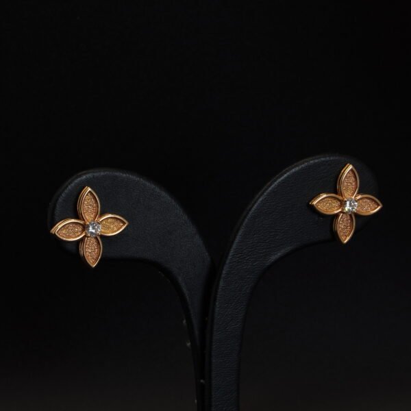 Boucles d’oreilles Trèfles joaillerie Cannes