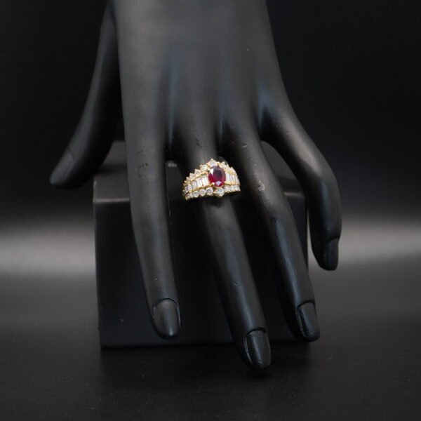 Bague Rubis et Diamants joaillerie Cannes