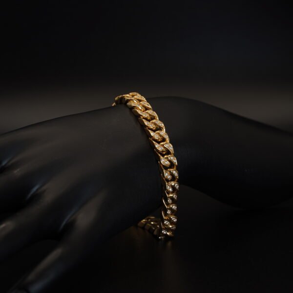 Bracelet Maille Gourmette joaillerie Cannes