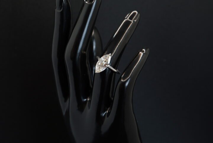 Bague Diamant Marquise (photo) joaillerie Cannes