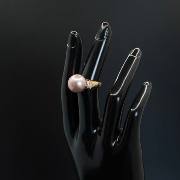 Bague Perle Rose (prix) joaillerie Cannes