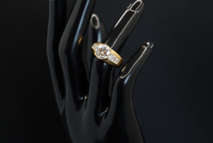 Bague Diamants joaillerie Cannes