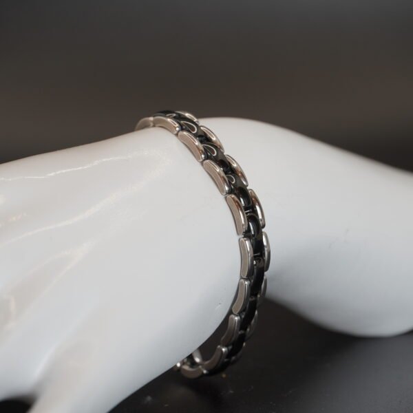 Bracelet Chanel Or Gris et Céramique joaillerie Cannes