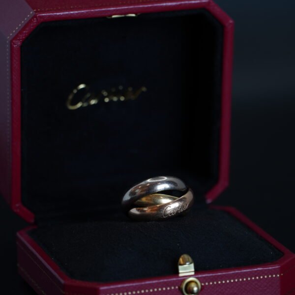 Bague “CARTIER – 3 Ors” joaillerie Cannes