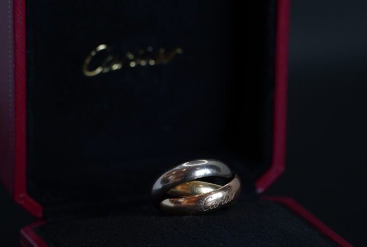 Bague “CARTIER – 3 Ors” joaillerie Cannes