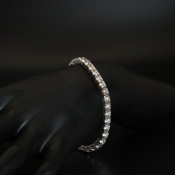 Bracelet Rivière Diamants Couleur D joaillerie Cannes