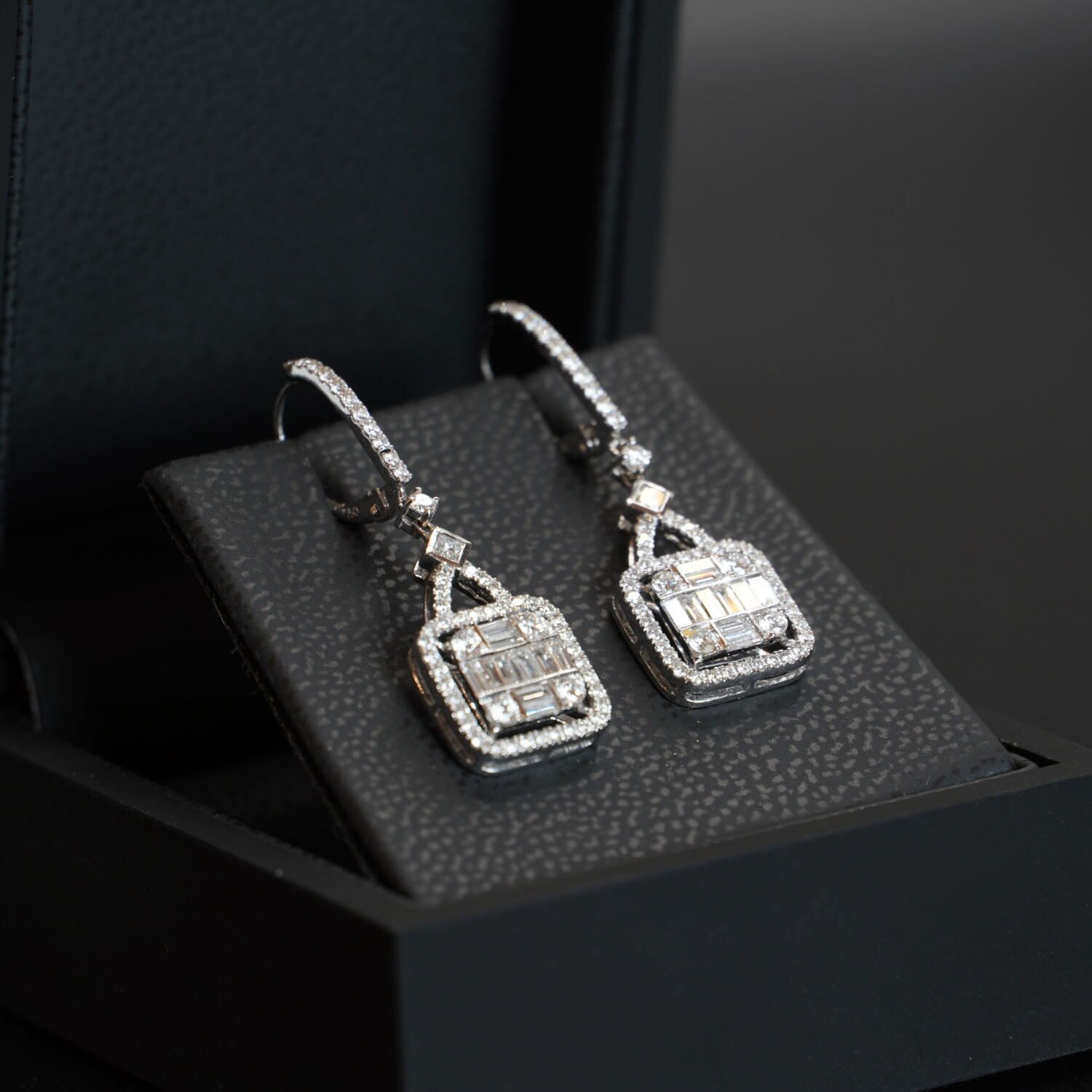 Pendants d’oreilles Diamants, Occasion