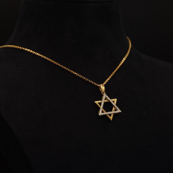 Pendentif Étoile de David joaillerie Cannes