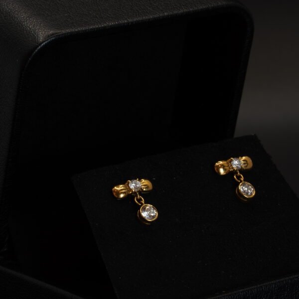 Boucles d’oreilles Nœuds Papillon joaillerie Cannes