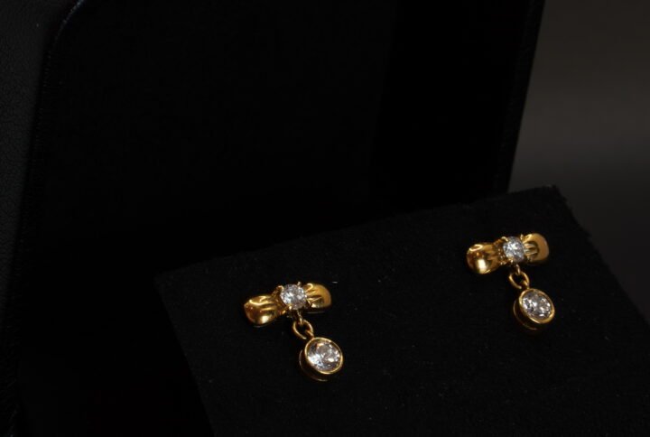 Boucles d’oreilles Nœuds Papillon joaillerie Cannes