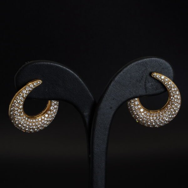 Boucles d’oreilles Créoles Diamants joaillerie Cannes