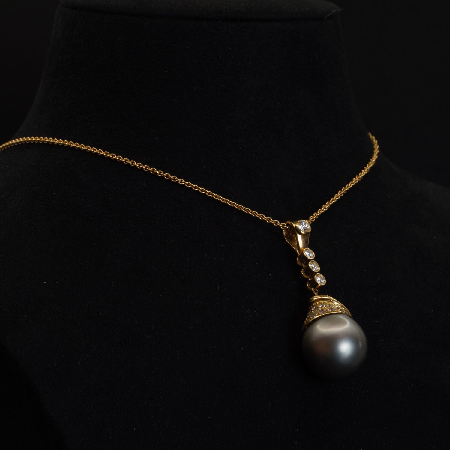 Pendentif Perle Tahiti