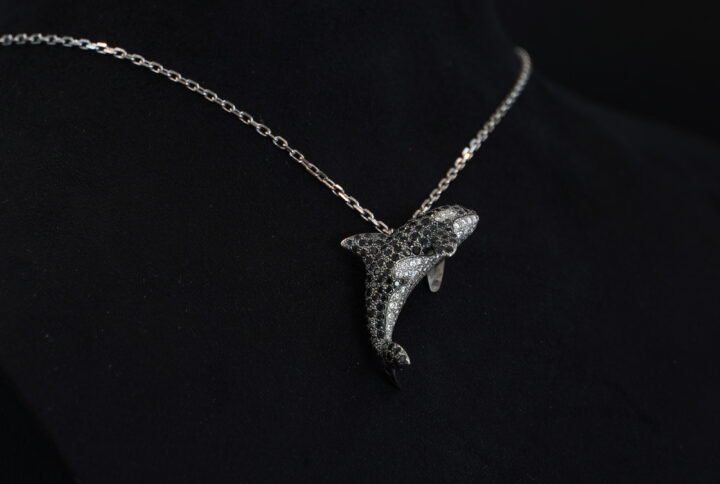 Pendentif Orque joaillerie Cannes