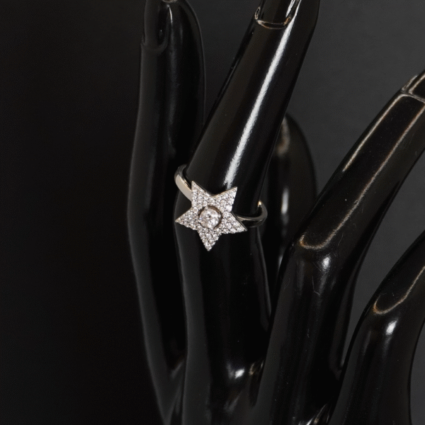 Bague Toupie Étoile joaillerie Cannes