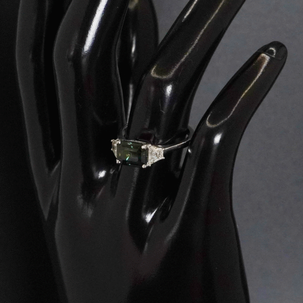 Bague Saphir et Diamants joaillerie Cannes