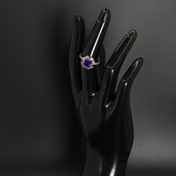 Bague Tanzanite et Rubis, Neuve joaillerie Cannes