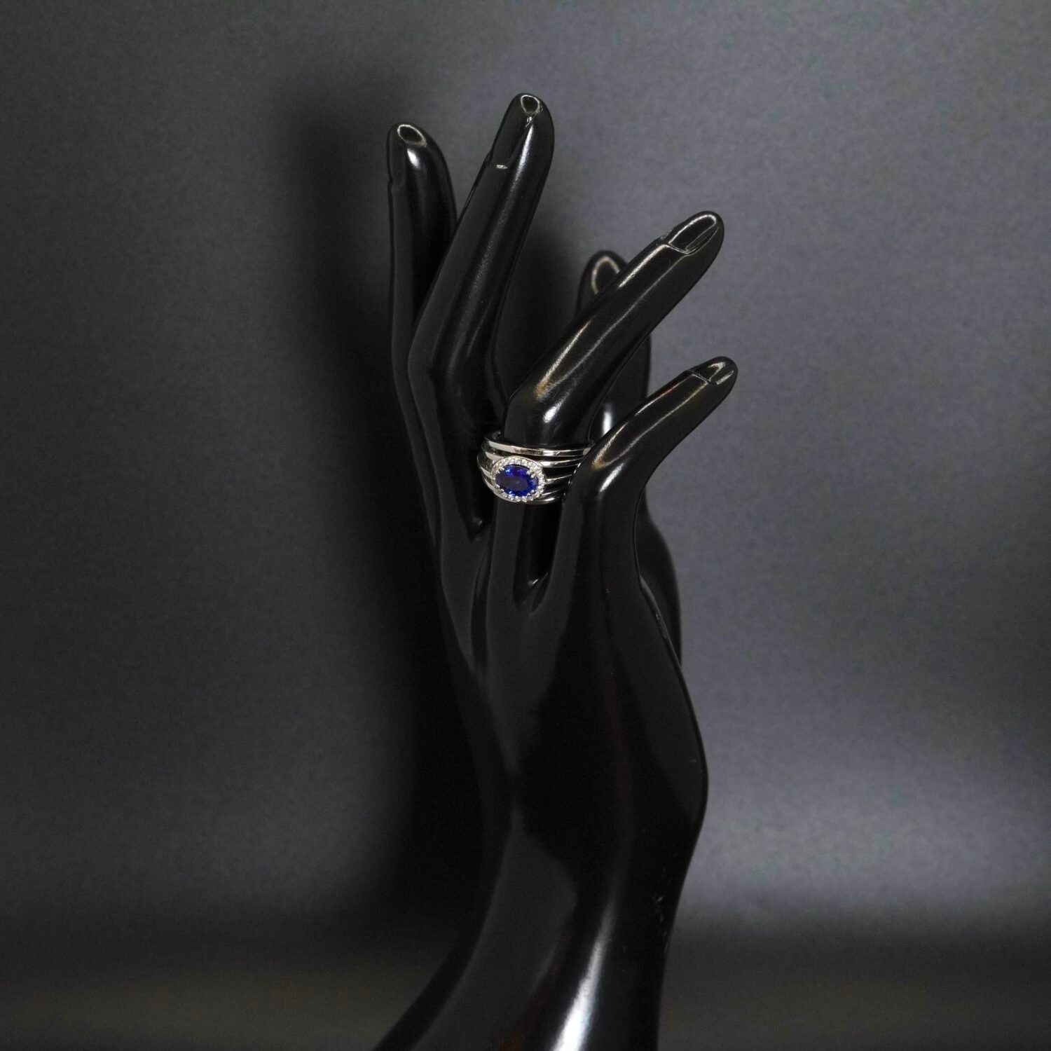 Bague Saphir et Diamants