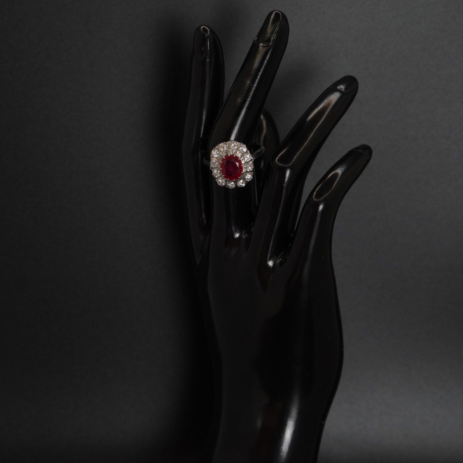 Bague Rubis Diamants, Occasion