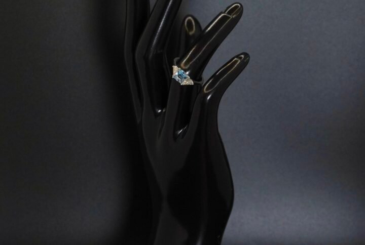 Bague Aigue-marine, Occasion joaillerie Cannes